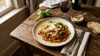 Creamy Tomato Basil Pasta
